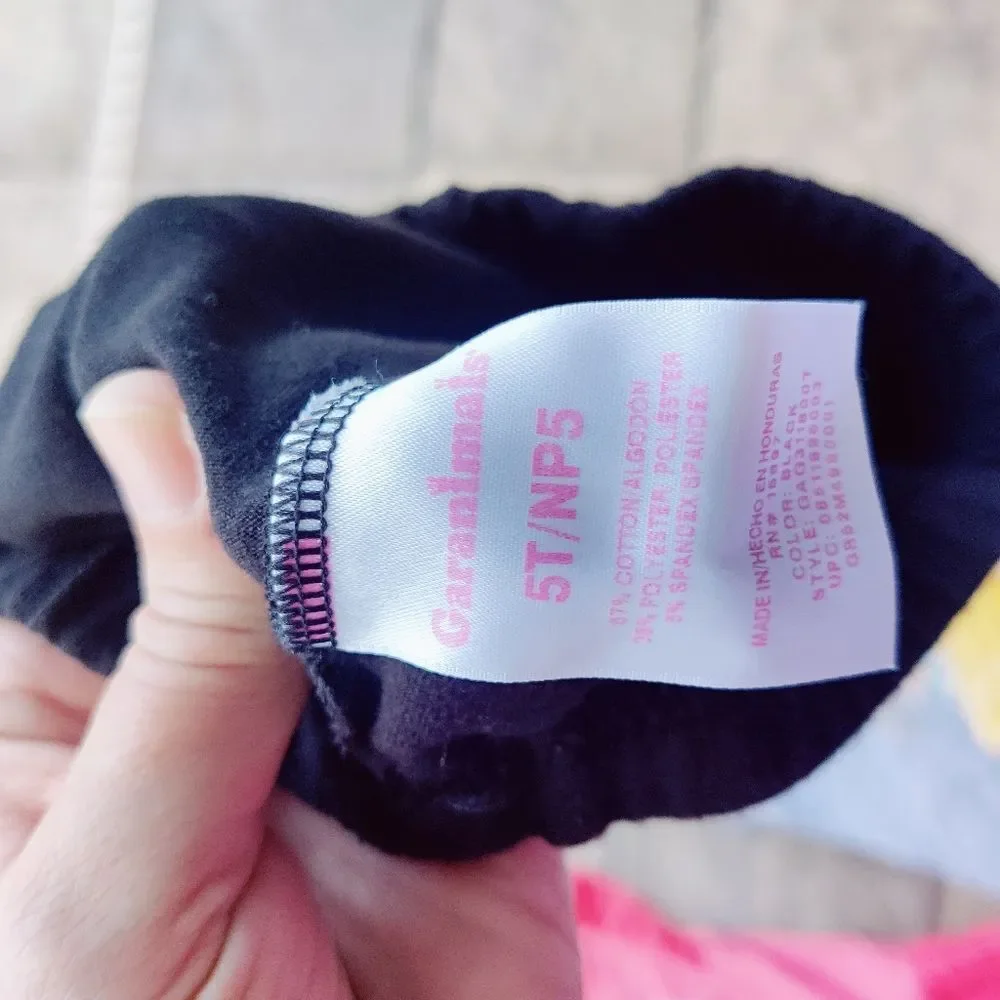 Disney black leggings